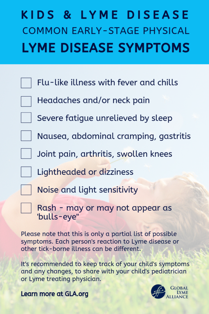 Kids and Lyme Disease: Time for a Post-Summer Symptom Check
